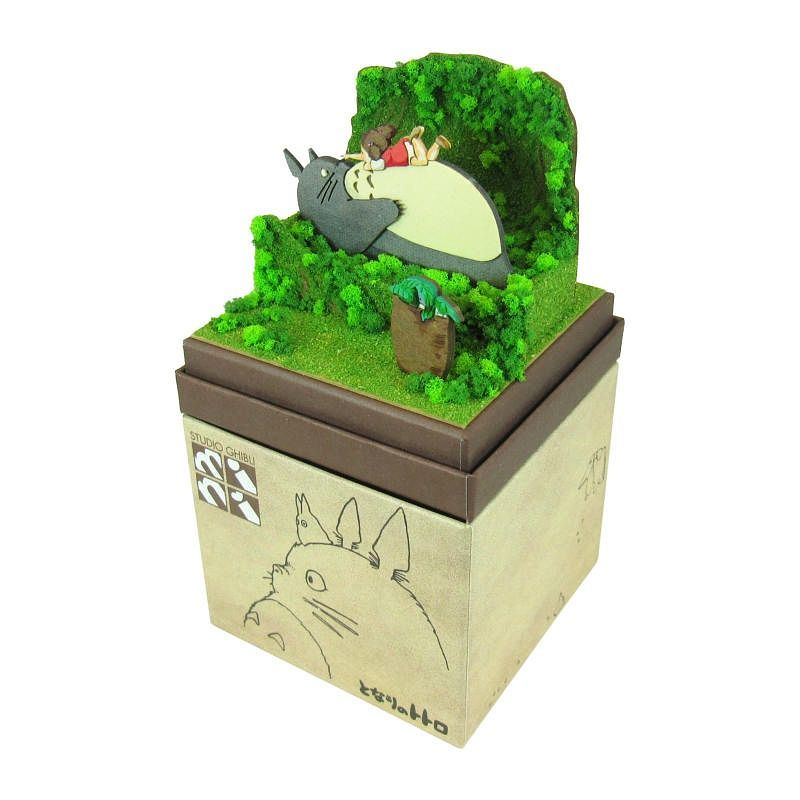 Sankei Miniature Art Kit - Studio Ghibli - Mei and Totoro (My Neighbour Totoro)