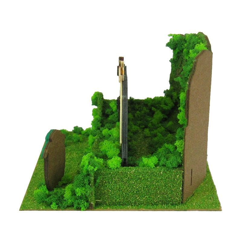 Sankei Miniature Art Kit - Studio Ghibli - Mei and Totoro (My Neighbour Totoro)