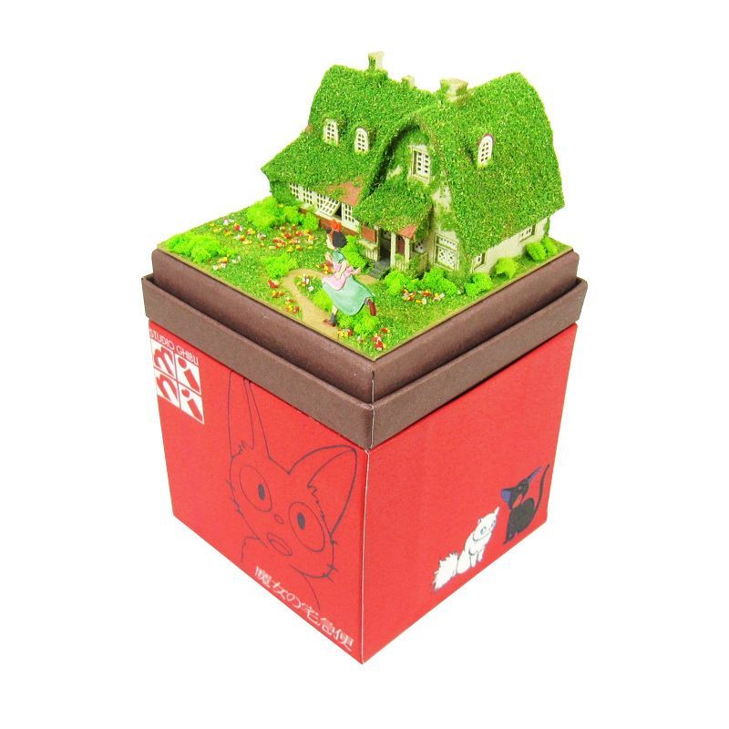 Sankei Miniature Art Kit - Studio Ghibli - Okino's House (Kiki's Delivery Service)