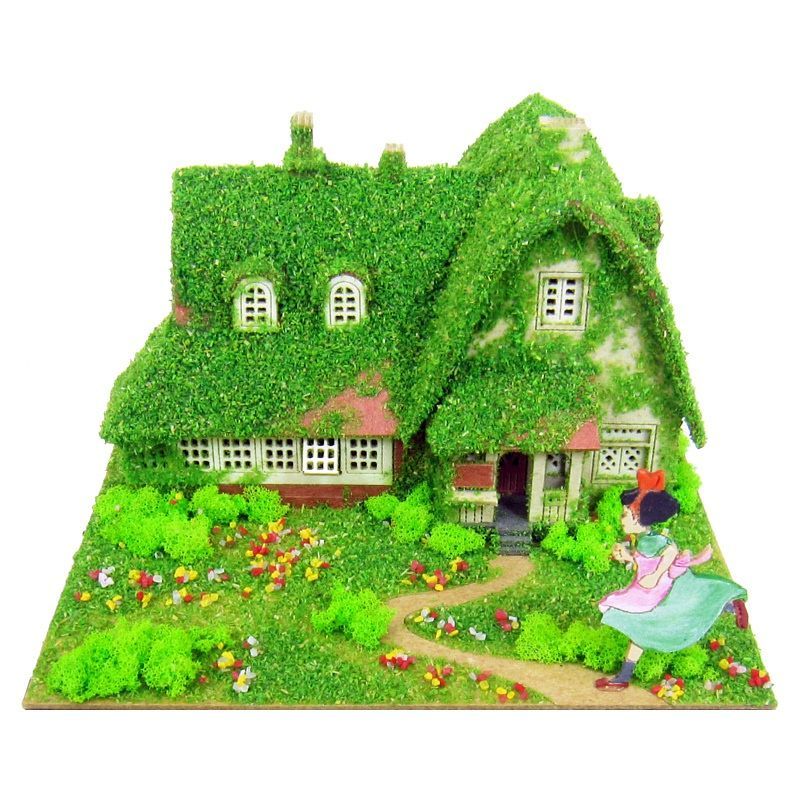 Sankei Miniature Art Kit - Studio Ghibli - Okino's House (Kiki's Delivery Service)