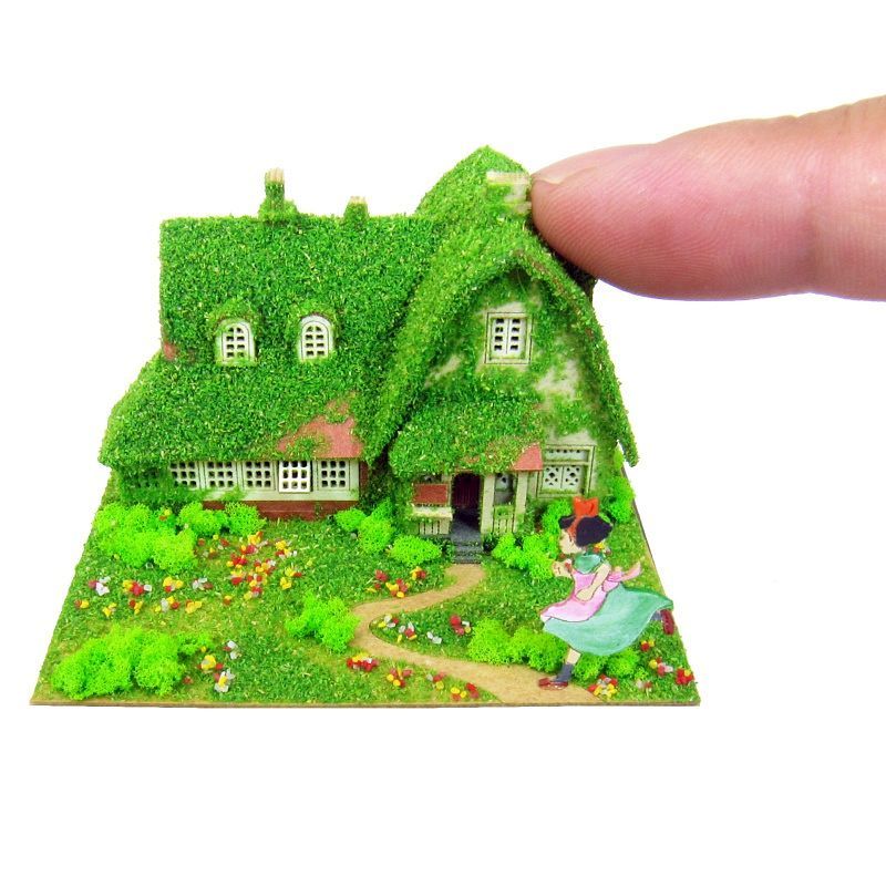 Sankei Miniature Art Kit - Studio Ghibli - Okino's House (Kiki's Delivery Service)