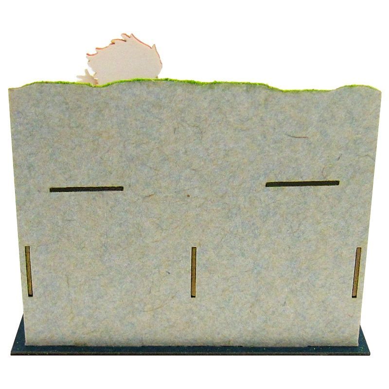 Sankei Miniature Art Kit - Studio Ghibli - Ponyo Running In Sea (Ponyo on the Cliff by the Sea)