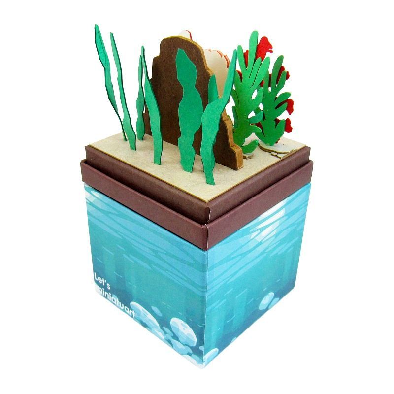 Sankei Miniature Art Kit - Studio Ghibli - Ponyo & Sisters (Ponyo on the Cliff by the Sea)