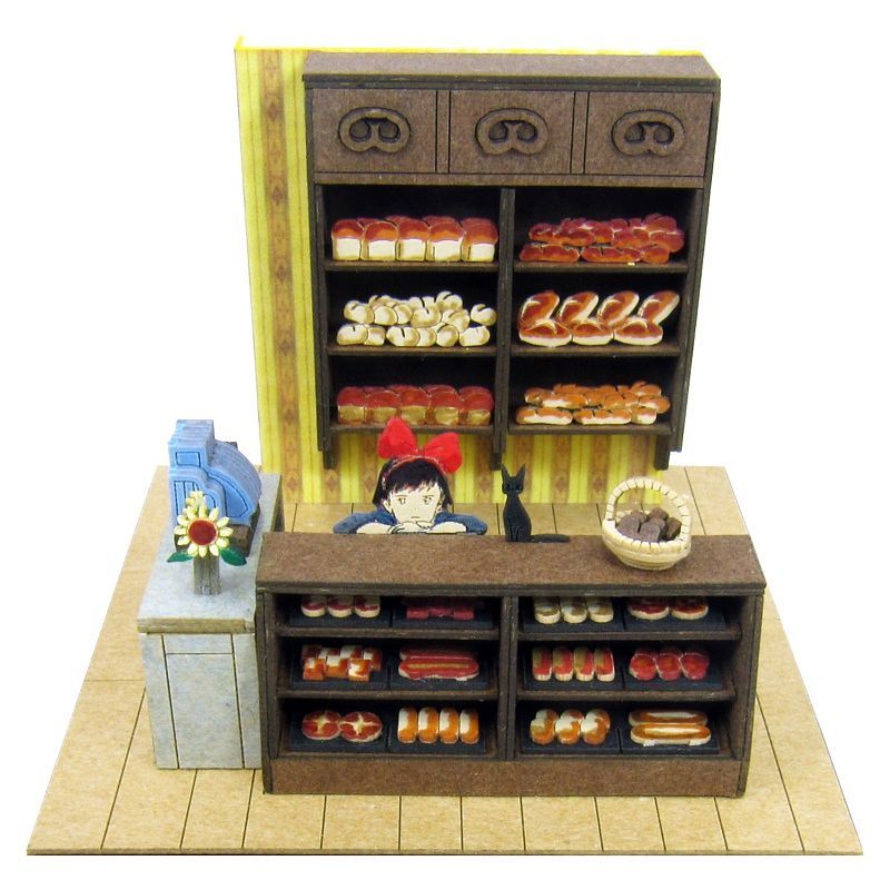 Sankei Miniature Art Kit - Studio Ghibli - Salesclerk (Kiki's Delivery Service)