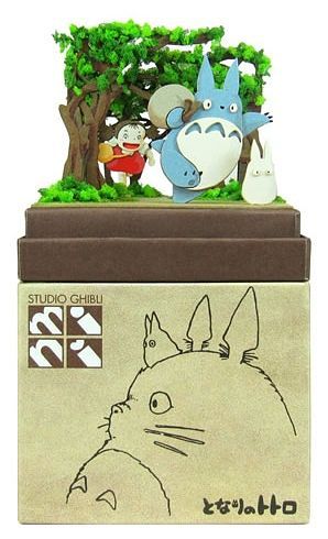 Sankei Miniature Art Kit - Studio Ghibli - Secret Tunnel (My Neighbour Totoro)