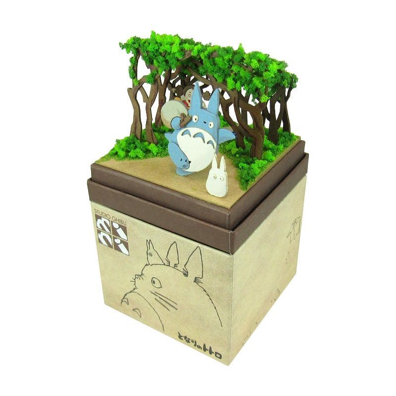 Sankei Miniature Art Kit - Studio Ghibli - Secret Tunnel (My Neighbour Totoro)