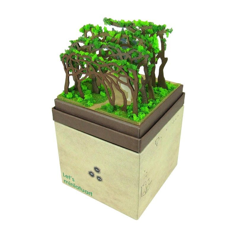 Sankei Miniature Art Kit - Studio Ghibli - Secret Tunnel (My Neighbour Totoro)