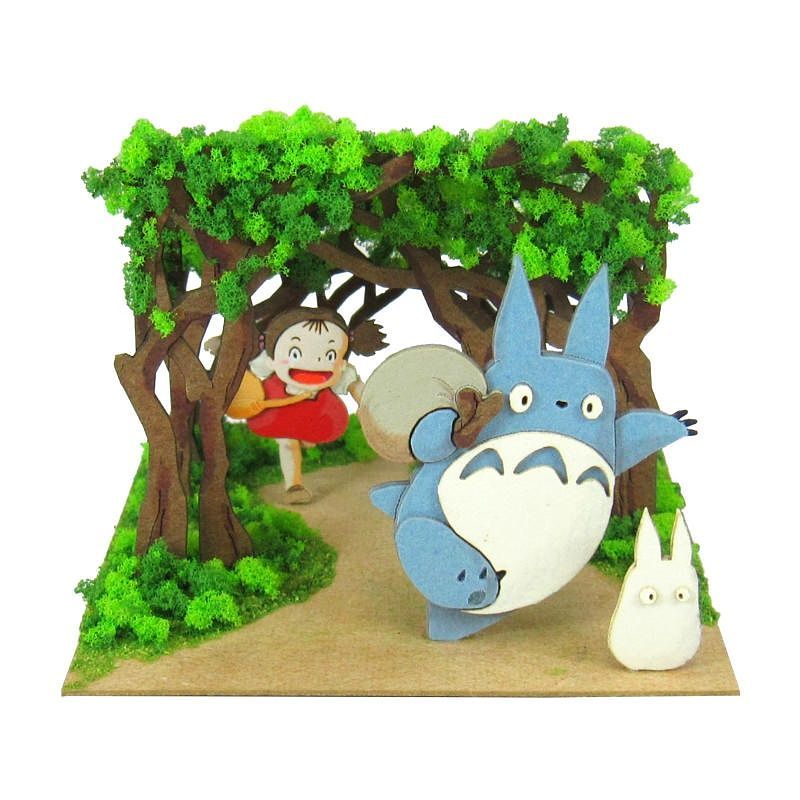Sankei Miniature Art Kit - Studio Ghibli - Secret Tunnel (My Neighbour Totoro)