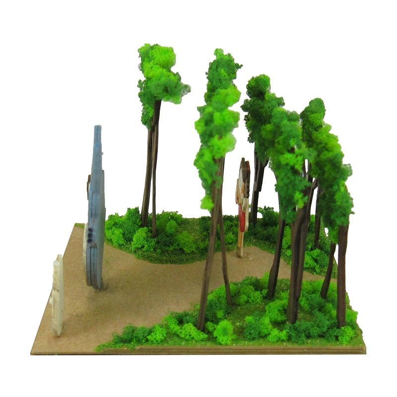 Sankei Miniature Art Kit - Studio Ghibli - Secret Tunnel (My Neighbour Totoro)