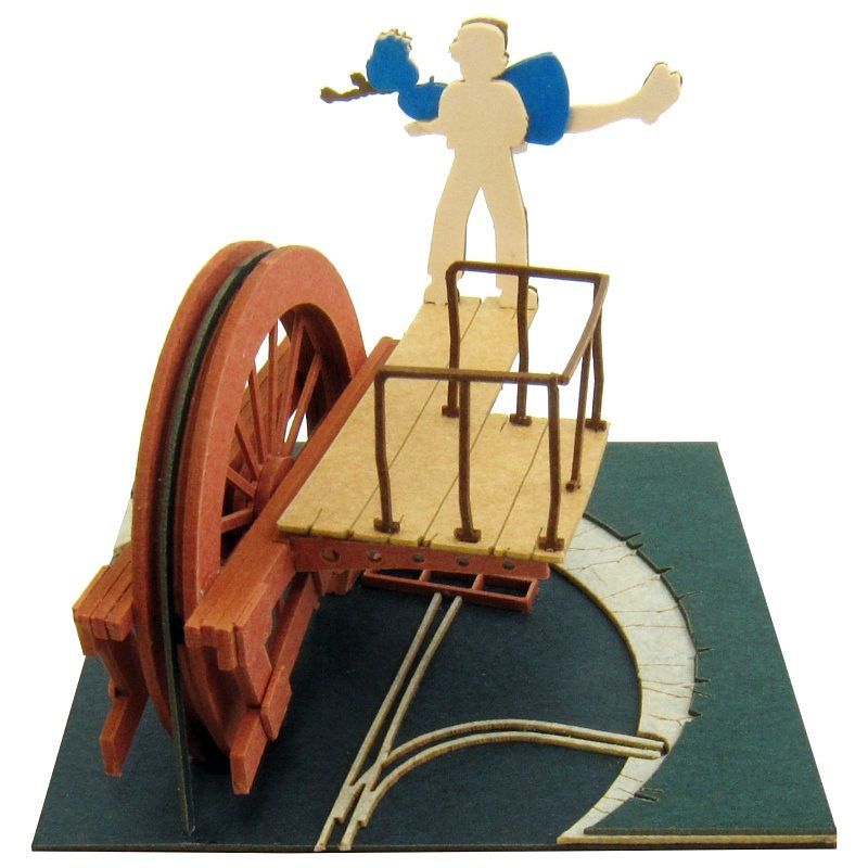 Sankei Miniature Art Kit - Studio Ghibli - Sheeta From The Sky (Laputa: Castle in the Sky)