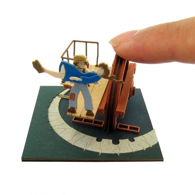 Sankei Miniature Art Kit - Studio Ghibli - Sheeta From The Sky (Laputa: Castle in the Sky)