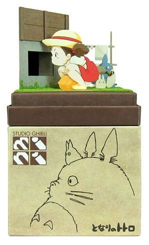 Sankei Miniature Art Kit - Studio Ghibli - Small Totoro (My Neighbour Totoro)