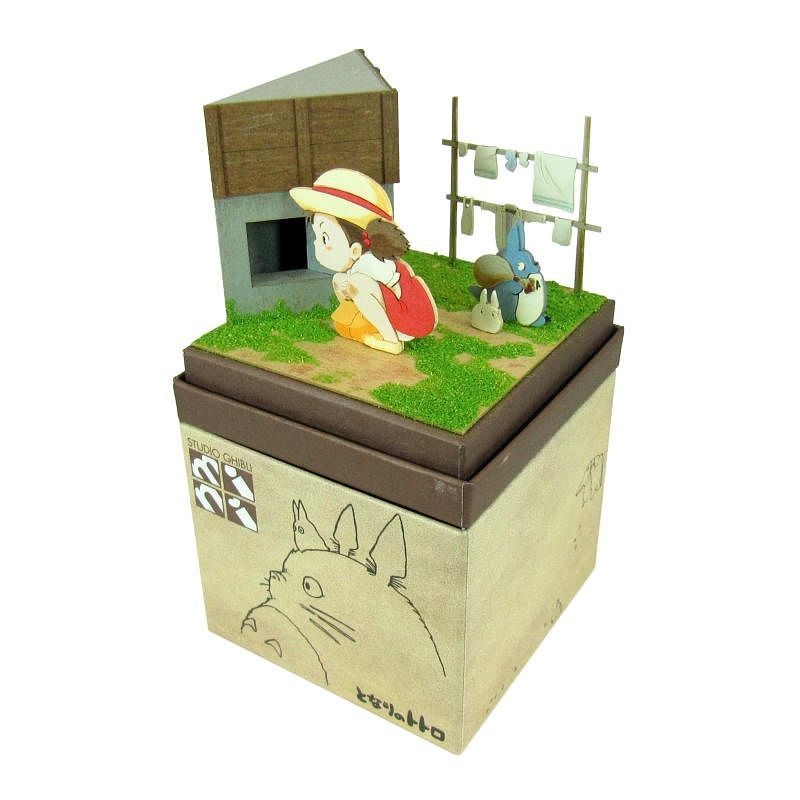 Sankei Miniature Art Kit - Studio Ghibli - Small Totoro (My Neighbour Totoro)