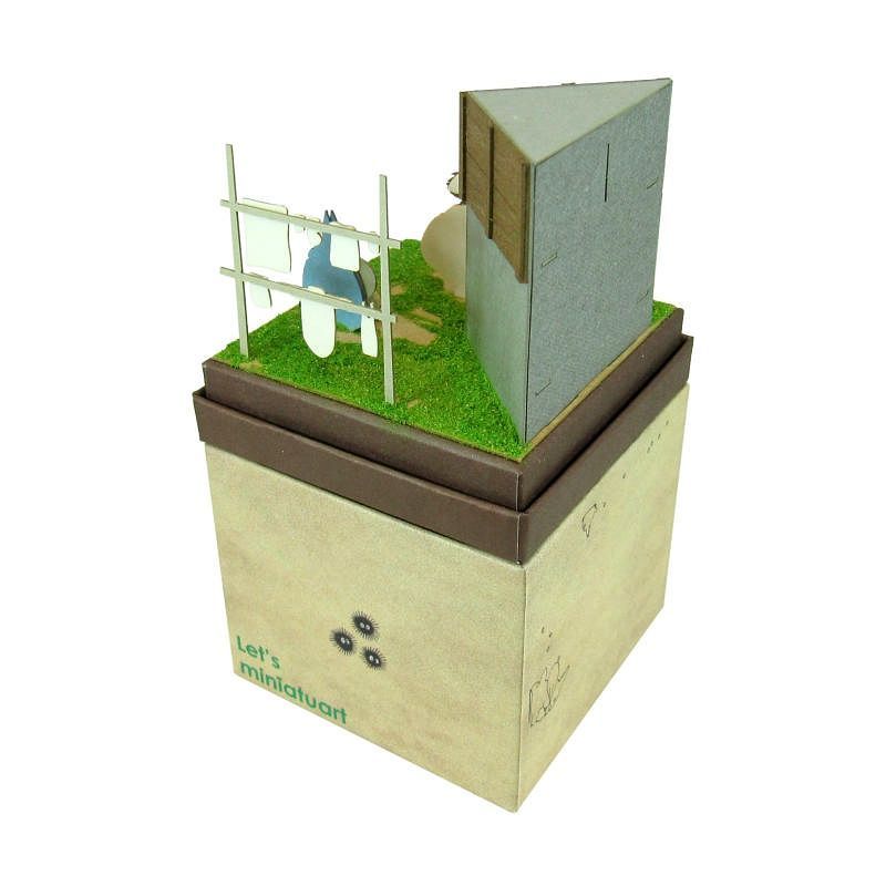 Sankei Miniature Art Kit - Studio Ghibli - Small Totoro (My Neighbour Totoro)