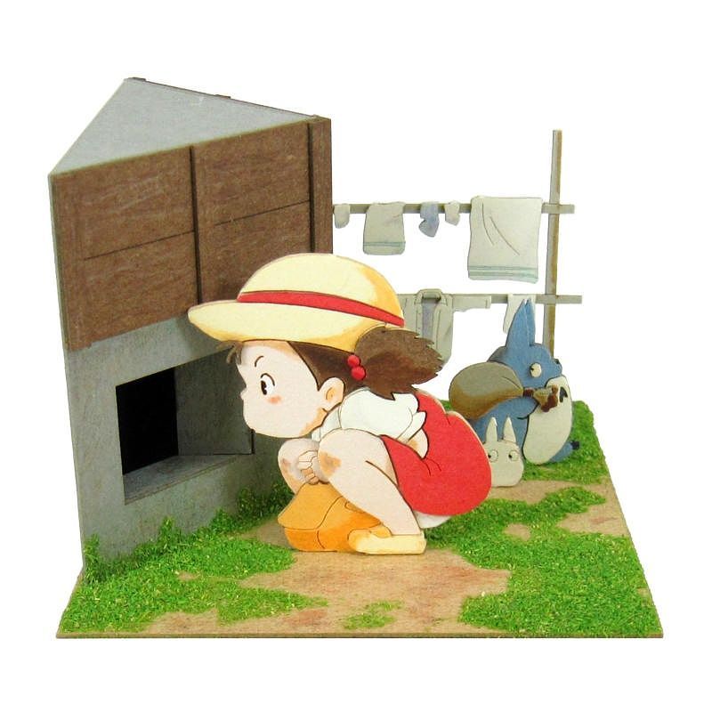 Sankei Miniature Art Kit - Studio Ghibli - Small Totoro (My Neighbour Totoro)