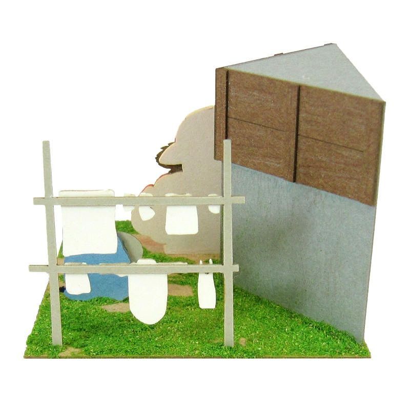 Sankei Miniature Art Kit - Studio Ghibli - Small Totoro (My Neighbour Totoro)