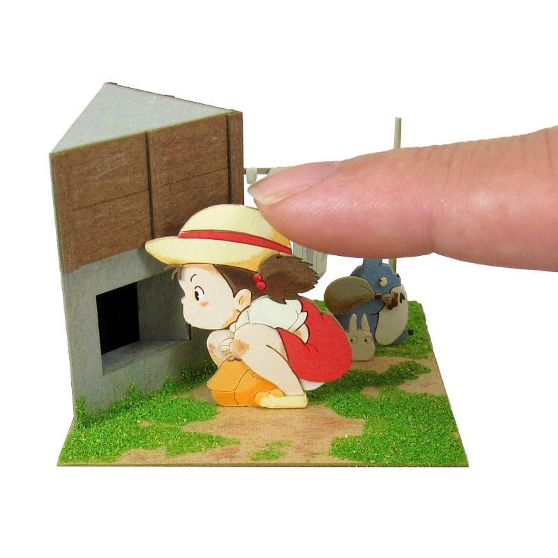 Sankei Miniature Art Kit - Studio Ghibli - Small Totoro (My Neighbour Totoro)