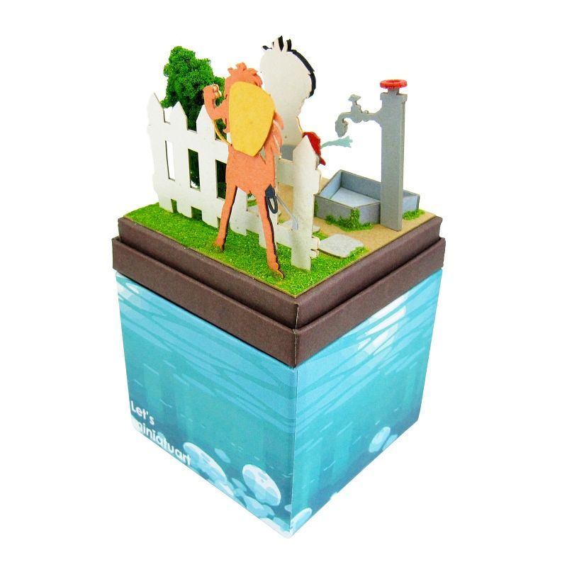 Sankei Miniature Art Kit - Studio Ghibli - Sosuke Ponyo Fujimoto (Ponyo on the Cliff by the Sea)