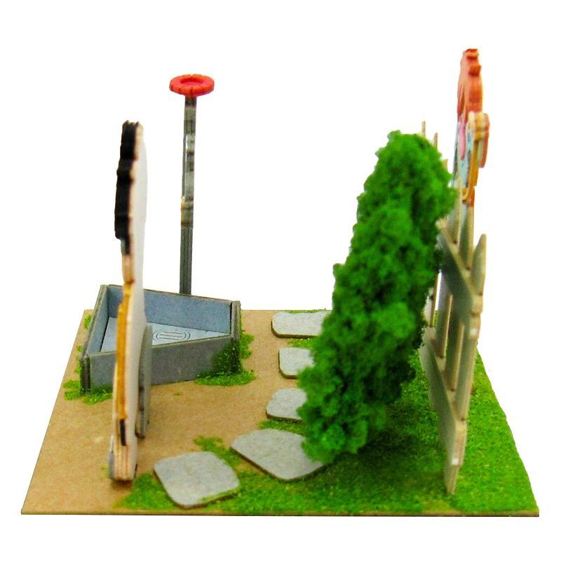 Sankei Miniature Art Kit - Studio Ghibli - Sosuke Ponyo Fujimoto (Ponyo on the Cliff by the Sea)