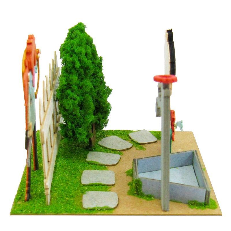 Sankei Miniature Art Kit - Studio Ghibli - Sosuke Ponyo Fujimoto (Ponyo on the Cliff by the Sea)