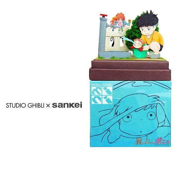 Sankei Miniature Art Kit - Studio Ghibli - Sosuke Ponyo Fujimoto (Ponyo on the Cliff by the Sea)
