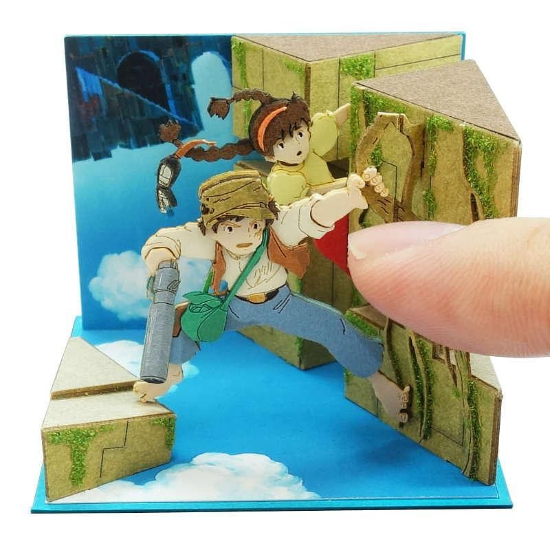 Sankei Miniature Art Kit - Studio Ghibli - The Identity of the Levisto (Laputa: Castle in the Sky)