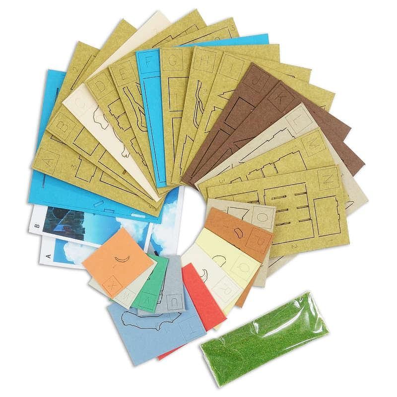 Sankei Miniature Art Kit - Studio Ghibli - The Identity of the Levisto (Laputa: Castle in the Sky)