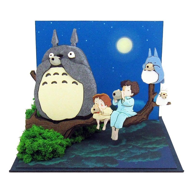 Sankei Miniature Art Kit - Studio Ghibli - Timbre of the Ocarina (My Neighbour Totoro)