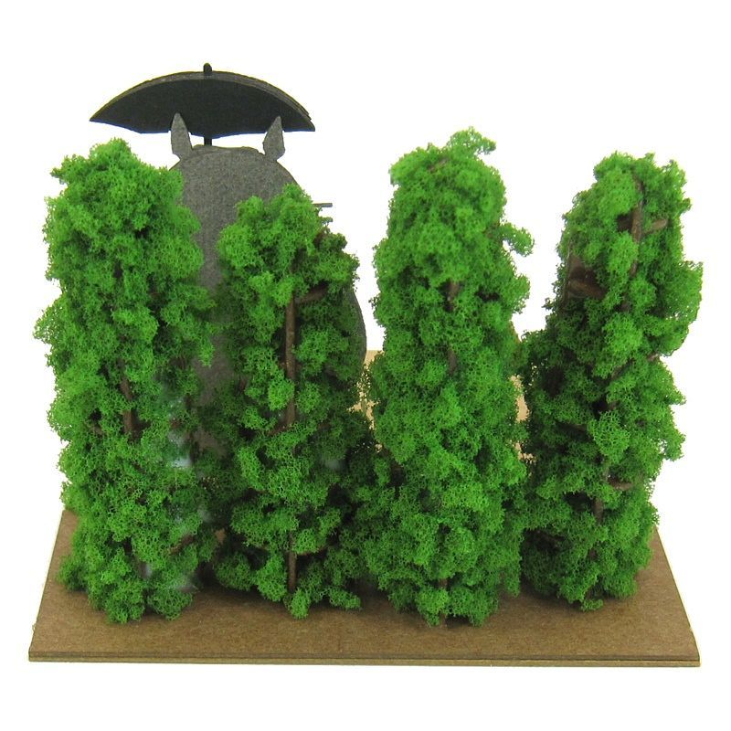 Sankei Miniature Art Kit - Studio Ghibli - Totoro & Bus Stop (My Neighbour Totoro)
