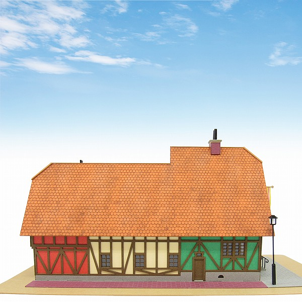 Sankei 1/150 Miniature Art Kit - Studio Ghibli - Hatter Hat Shop (Howl's Moving Castle)