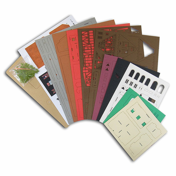 Sankei 1/150 Miniature Art Kit - Studio Ghibli - Hatter Hat Shop (Howl's Moving Castle)