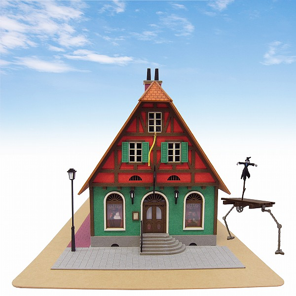 Sankei 1/150 Miniature Art Kit - Studio Ghibli - Hatter Hat Shop (Howl's Moving Castle)