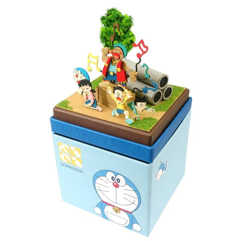 Sankei Miniature Art Kit - Doraemon - Gian Recital