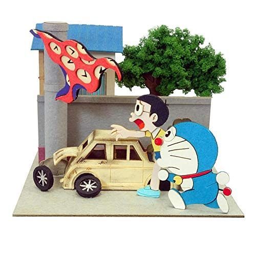 Sankei Miniature Art Kit - Doraemon - Time Furoshiki