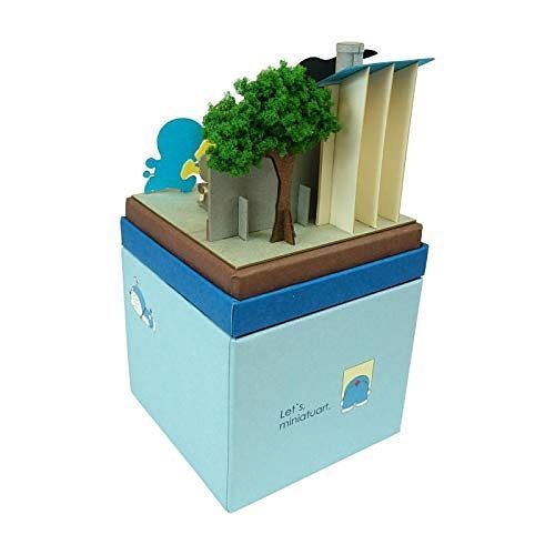 Sankei Miniature Art Kit - Doraemon - Time Furoshiki