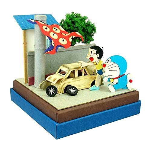 Sankei Miniature Art Kit - Doraemon - Time Furoshiki