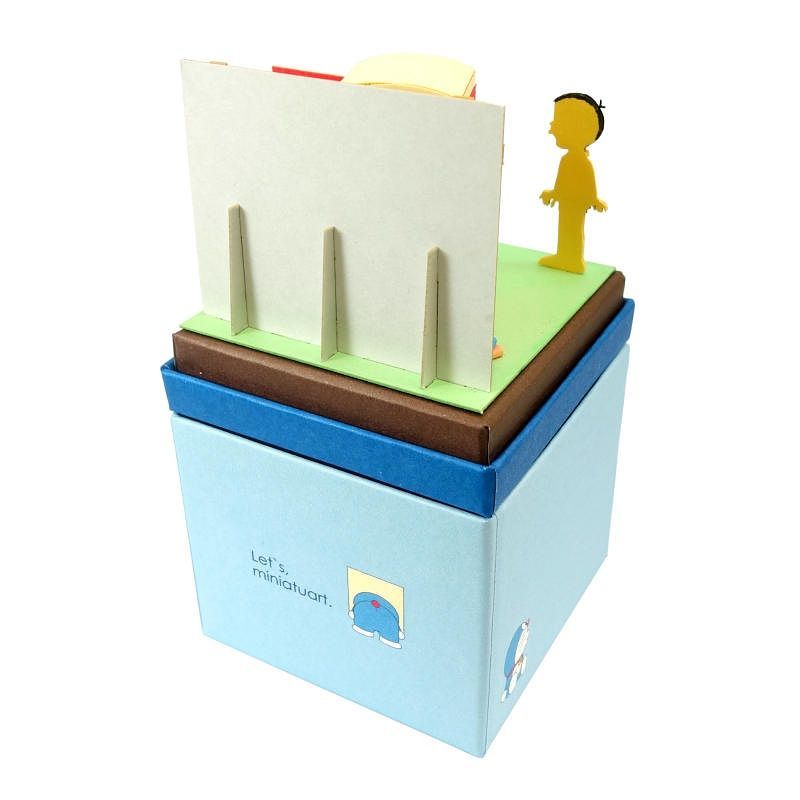 Sankei Miniature Art Kit - Doraemon - What-If Phone Booth