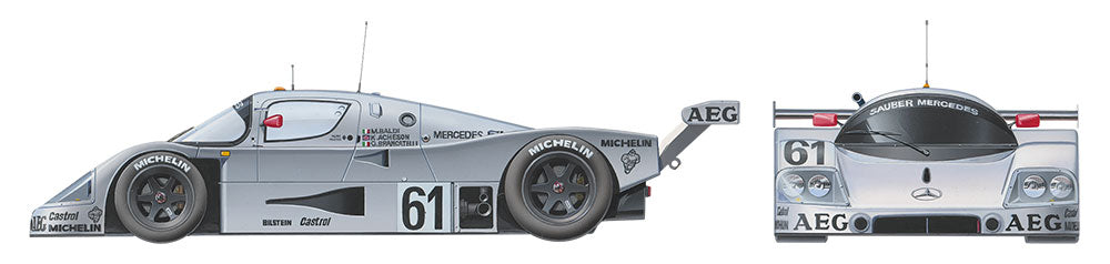 1/24 1989 Sauber-Mercedes C9 (Tamiya Sports Car Series 359)