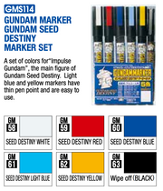 Gundam Marker - Seed Destiny Marker Set