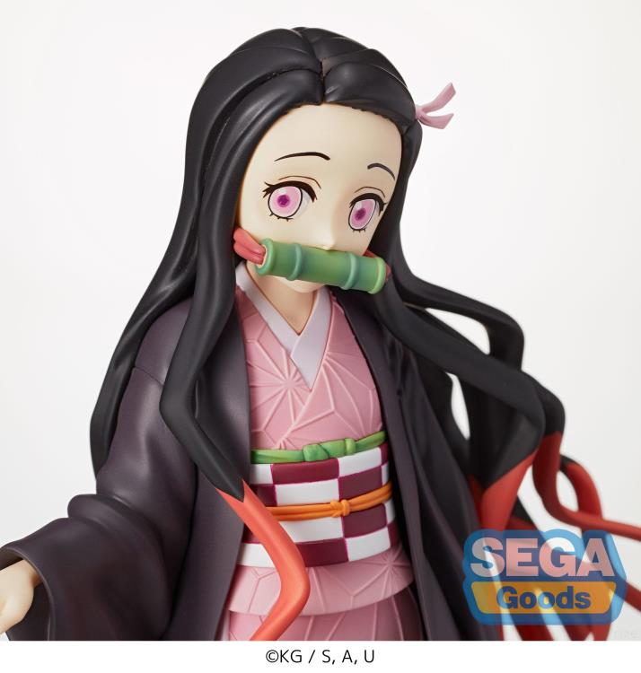 Sega Super Premium Figure - Demon Slayer - Tanjiro & Nezuko Kamado Sibling Bond