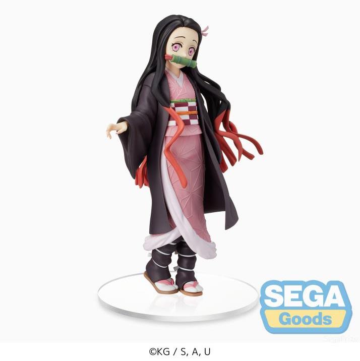 Sega Super Premium Figure - Demon Slayer - Tanjiro & Nezuko Kamado Sibling Bond