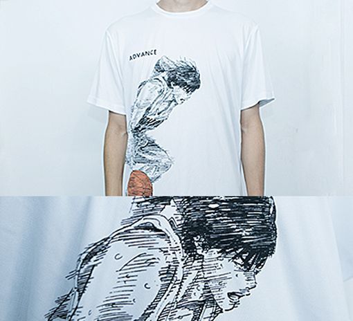 Slam Dunk T-shirt - Rukawa Kaede