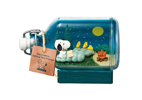 Re-ment - Peanuts - Snoopy & Friends Terrarium - Happiness with Snoopy