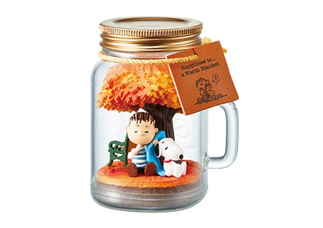 Re-ment - Peanuts - Snoopy & Friends Terrarium - Happiness with Snoopy