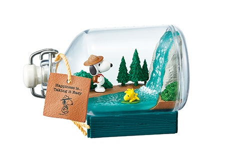 Re-ment - Peanuts - Snoopy & Friends Terrarium - Happiness with Snoopy