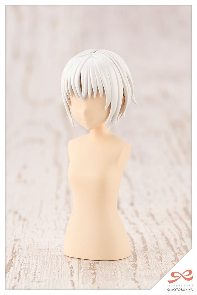 Sousai Shojo Teien (創彩少女庭園) 1/10 After School Short Wig A (White & Chocolate Brown)