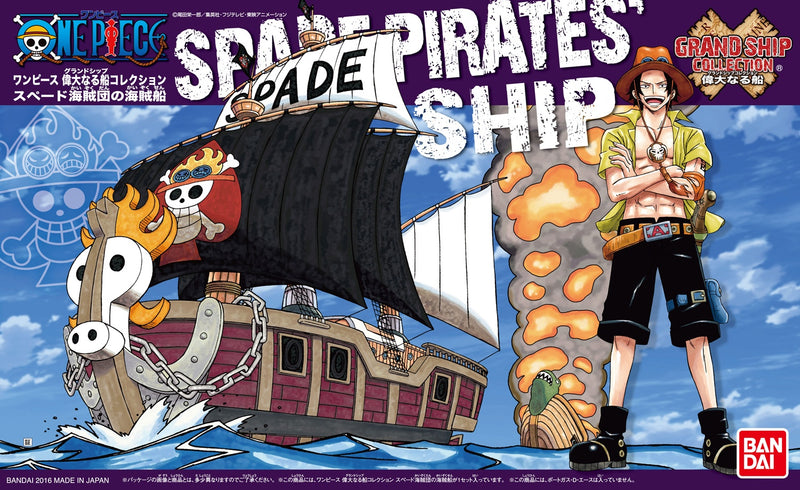 One Piece Grand Ship Collection - Spade Pirates' Ship