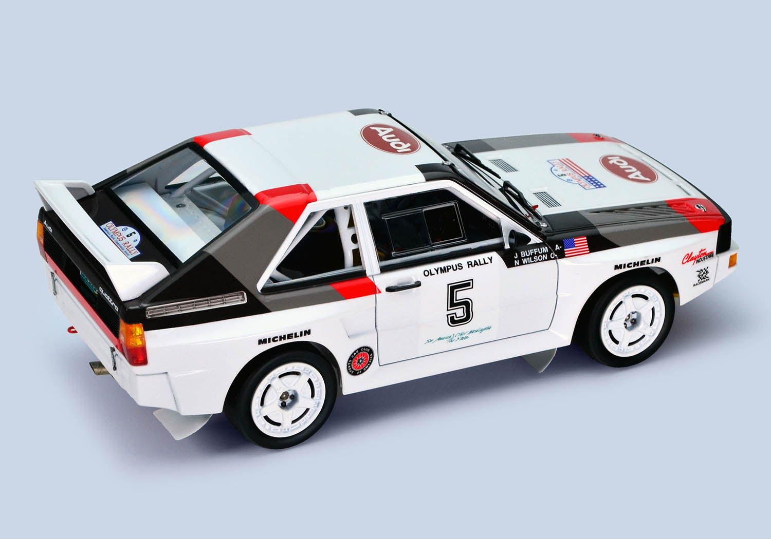 Platz/Nunu 1/24 Audi Sport Quattro S1 '86 US Olympus Rally (Platz