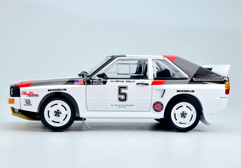 1/24 Audi Sport Quattro S1 '86 US Olympus Rally (Platz/Nunu PN24023)