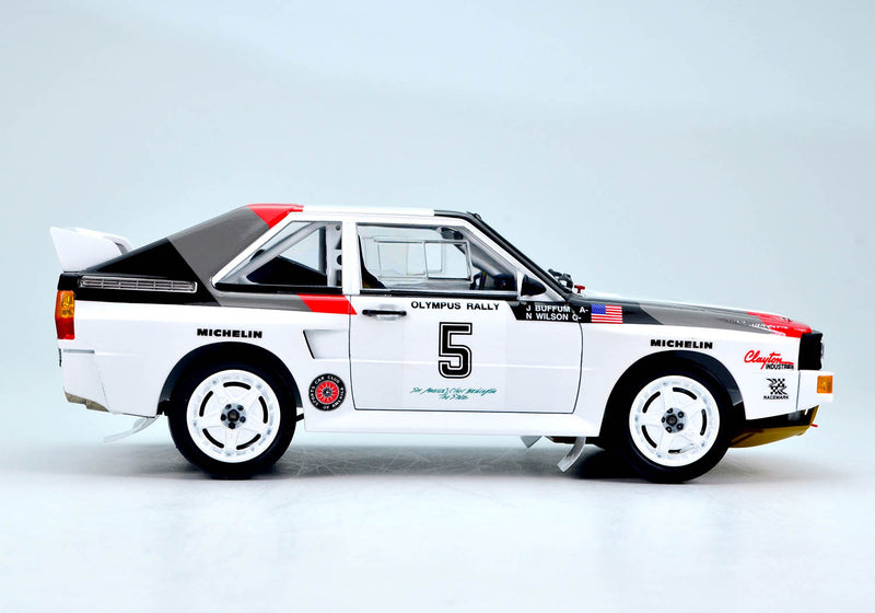 1/24 Audi Sport Quattro S1 '86 US Olympus Rally (Platz/Nunu PN24023)